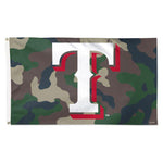 Wholesale-Texas Rangers CAMO Flag - Deluxe 3' X 5'