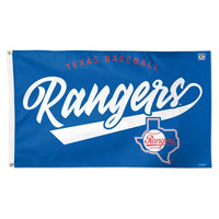 Wholesale-Texas Rangers CPT BASEBALL Flag - Deluxe 3' X 5'