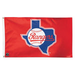 Wholesale-Texas Rangers / Cooperstown Cooperstown Flag - Deluxe 3' X 5'