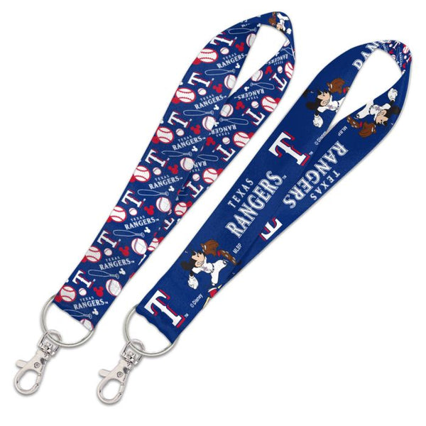 Wholesale-Texas Rangers / Disney MICKEY Lanyard Key Strap 1"