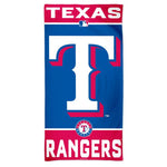 Wholesale-Texas Rangers Fiber Beach Towel 9lb 30" x 60"