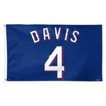 Wholesale-Texas Rangers Flag - Deluxe 3' X 5' Khris Davis