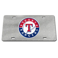 Wholesale-Texas Rangers GLITTER Specialty Acrylic License Plate