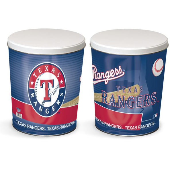 Wholesale-Texas Rangers Gift Tin tapered 3 gallon