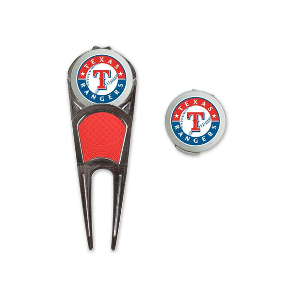 Wholesale-Texas Rangers Golf Mark/Tool/H Clip Combo*