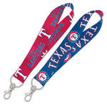 Wholesale-Texas Rangers Lanyard Key Strap 1"