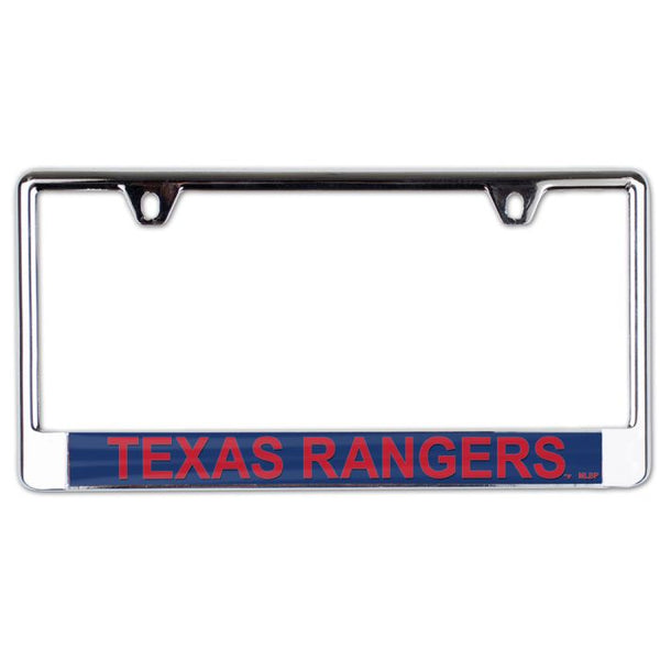 Wholesale-Texas Rangers Lic Plate Frame B/O Printed