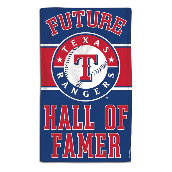 Wholesale-Texas Rangers / Littlest Fan MLB FUTURE HALL OF FAMER Burp Cloth 10" x 17"