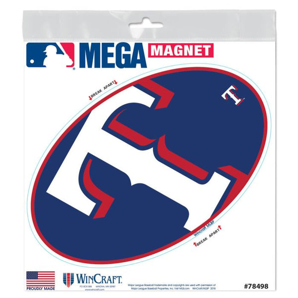 Wholesale-Texas Rangers MEGA Outdoor Magnets 6" x 6"