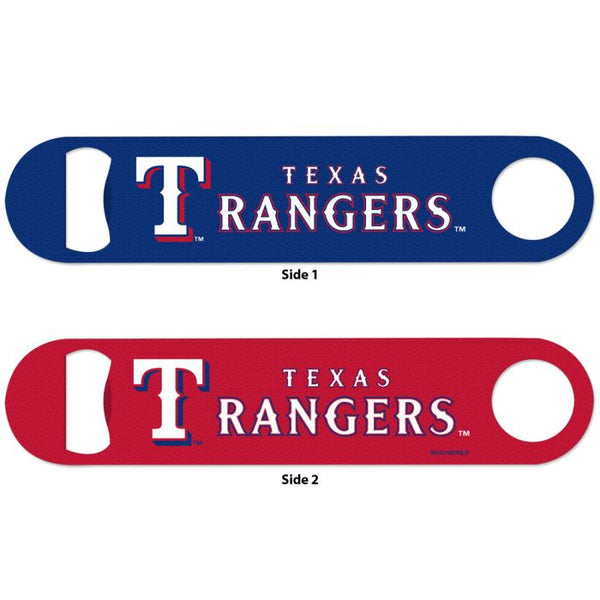 Wholesale-Texas Rangers Metal Bottle Opener 2 Sided