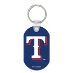 Wholesale-Texas Rangers Metal Key Ring - Aluminum