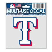 Wholesale-Texas Rangers Multi-Use Decal 3" x 4"