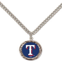 Wholesale-Texas Rangers Necklace w/Charm FINDING #01656602