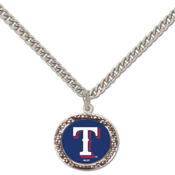 Wholesale-Texas Rangers Necklace w/Charm FINDING #01656602