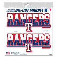 Wholesale-Texas Rangers Outdoor Magnets 6" x 6"