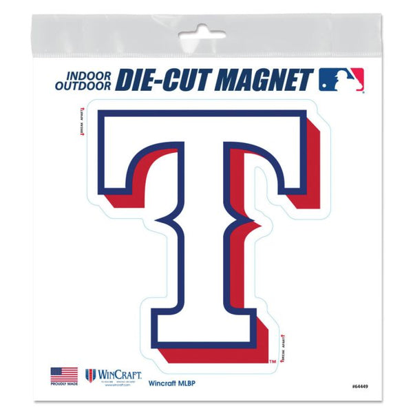 Wholesale-Texas Rangers Outdoor Magnets 6" x 6"