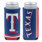 Wholesale-Texas Rangers PRIMARY 12 oz Slim Can Cooler