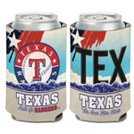 Wholesale-Texas Rangers STATE PLATE Can Cooler 12 oz.