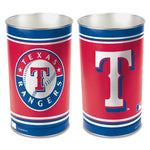 Wholesale-Texas Rangers Wastebasket - tapered 15"H