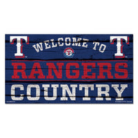 Wholesale-Texas Rangers Wood Sign 13"x24" 1/4" thick