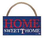 Wholesale-Texas Rangers Wood Sign w/Rope 5" x 10"