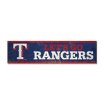 Wholesale-Texas Rangers Wooden Magnet 1.5" X 6"