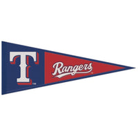 Wholesale-Texas Rangers Wool Pennant 13" x 32"