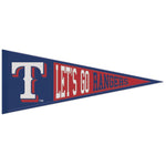 Wholesale-Texas Rangers Wool Pennant 13" x 32"