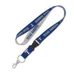 Wholesale-Texas Rangers heather Lanyard w/detachable buckle 1"