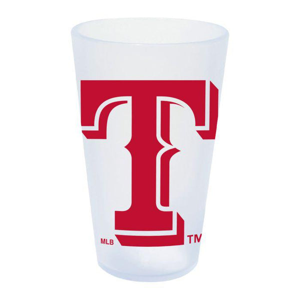 Wholesale-Texas Rangers icicle 16 oz Silicone Pint Glass