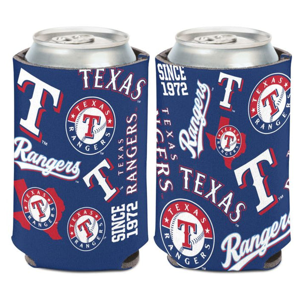 Wholesale-Texas Rangers scatter Can Cooler 12 oz.