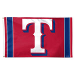 Wholesale-Texas Rangers vertical stripe Flag - Deluxe 3' X 5'