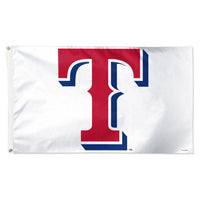 Wholesale-Texas Rangers white Flag - Deluxe 3' X 5'