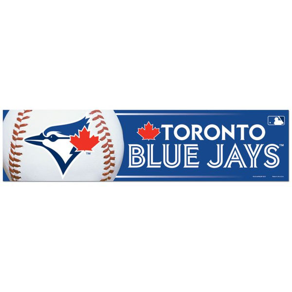 Wholesale-Toronto Blue Jays Bumper Strip 3" x 12"