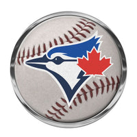Wholesale-Toronto Blue Jays Chrome Metal Domed Emblem