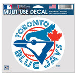 Wholesale-Toronto Blue Jays / Cooperstown Multi-Use Decal -Clear Bckrgd 5" x 6"