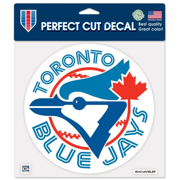 Wholesale-Toronto Blue Jays / Cooperstown cooperstown Perfect Cut Color Decal 8" x 8"