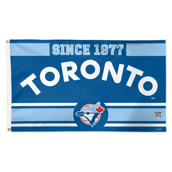 Wholesale-Toronto Blue Jays ESTablished Flag - Deluxe 3' X 5'