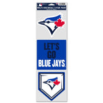 Wholesale-Toronto Blue Jays Fan Decals 3.75" x 12"