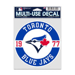 Wholesale-Toronto Blue Jays Fan Decals 3.75" x 5"