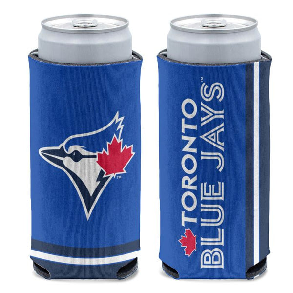 Wholesale-Toronto Blue Jays PRIMARY 12 oz Slim Can Cooler