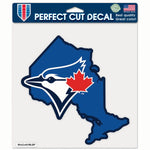Wholesale-Toronto Blue Jays STATE Perfect Cut Color Decal 8" x 8"