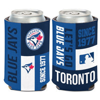 Wholesale-Toronto Blue Jays color block Can Cooler 12 oz.