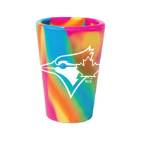 Wholesale-Toronto Blue Jays hippie 1.5oz Silicone Shot Glass