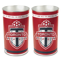 Wholesale-Toronto FC Wastebasket - tapered 15"H