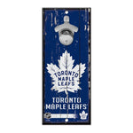 Wholesale-Toronto Maple Leafs Bottle Opener Sign 5x11