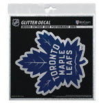Wholesale-Toronto Maple Leafs Decal Glitter 6" x 6"