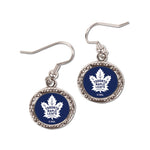 Wholesale-Toronto Maple Leafs Earrings Jewelry Carded Round