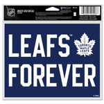 Wholesale-Toronto Maple Leafs Multi-Use Decal -Clear Bckrgd 5" x 6"