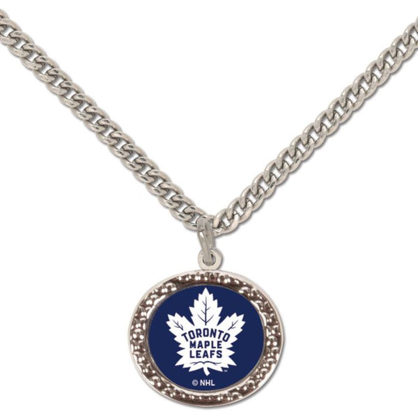 Wholesale-Toronto Maple Leafs Necklace w/Charm Jewelry Card